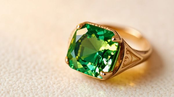 Top 5 raisons d'opter pour une bague émeraude Atelier du Diamant