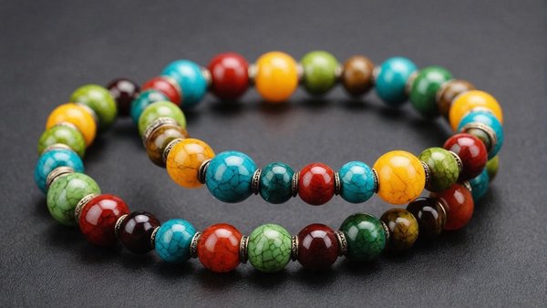 Bracelets tibétains en pierres naturelles pour équilibre spirituel