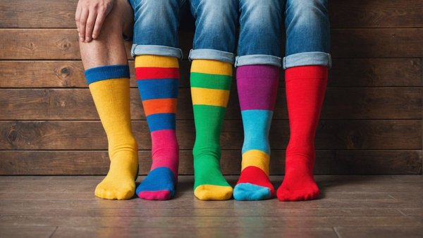 Des chaussettes colorées pour égayer votre quotidien